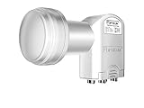 Opticum LRP-04H Quattro LNB (0,1dB, geeignet für Full HD und 3D Empfang)