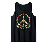 Lustiges vegetarisches Geschenk Männer Frauen Cool Vegan Veggie Veganismus Tank Top