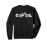 Backprint Cool Fahrrad und Fahrradfahrer Sw