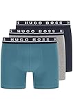 BOSS Herren Boxer Brief 3P CO/EL Boxershorts, Open Miscellaneous968, S