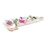Carry stone Premium Qualität Tropf Blume Broschen Vintage Kragen Pins Schmuck Zubehör Emaille Broschen Geschenk für Frauen Mädchen Farbe 1