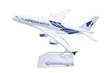 TANG DYNASTY (TM) 1: 400 16cm Airbus A380 Malaysia Airlines Metall Modellflugzeug Spielzeug Flugzeug