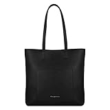 bugatti Chiara Shopper Handtasche Damen Groß, Damenhandtasche Schultertasche – Schw