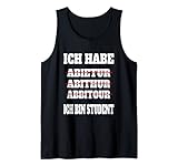 Abi 2021 Abitur Abschluss Sprüche Studium Student Geschenke Tank Top