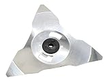 SECURA Messer 3 Zahn kompatibel mit Robomow RC308 PRO PRD7006G Rasenrob