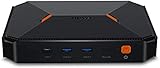 CHUWI Mini PC Herobox, Intel Gemini Lake N4120, Windows 10, 8 GB RAM, 256 GB SSD, Quad Core 64-Bit, 2.4G/5G Dual WiFi, 1.1GHz bis 2.4GHz, Mini Desktop Computer, Type-C HDMI und VG