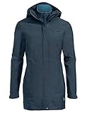 VAUDE Damen Doppeljacke Women's Idris 3in1 Parka II, steelblue, 38, 41103