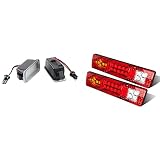 CarWorld rücklicht für Ford Focus MK II 08-19, mit 2Pcs 19 NEU-2X Nummernschildbeleuchtung Wasserdichtes Rücklicht Anhänger B