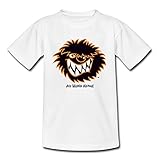 Spreadshirt Die Wilden Kerle Kerl Porträt Kinder T-Shirt, 122-128, Weiß