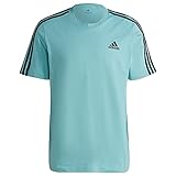 adidas Herren M 3s Sj T T-Shirt, Schwarz, L