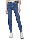 TOM TAILOR Denim Damen 1024972 Janna Extra Skinny Jeans, Azur Blue Denim (10156), 28W