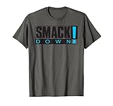 WWE SmackDown Retro Logo Graphic T-Shirt T-S