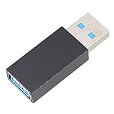 Solustre USB-Datenblocker, klein, praktisch, sicher, Computer, USB-Datenschutz, 3.0-Blocker, für Zuhause, Büro, Schw
