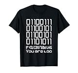 Funny Coding Binary IT Programming Jokes Geek in Binärecode T-S