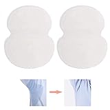 FILWO 20 Paar 40 STK Einweg- Achselhöhlen Schweißabsorbierende Pads Schweißsauger Achselhöhlen Absorbent Cover für Männer Frauen Shirts Unterhemden B