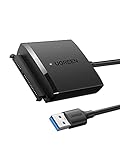 UGREEN SATA Adapter UASP Externe Festplatte Adapter USB 3.0 Adapter SSD HDD SATA III komatibel mit 2,5' SATA wie Samsung 860 EVO 2,5 Zoll interne SATA SSD, Crucial MX500 2,5 Zoll SSD usw