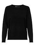 ONLY Damen Feinstrick-Pullover ONLLesly Kings Leichter Damen-Pullover 15170427 Black XL