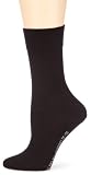 Hudson RELAX COTTON Damen Relaxed Socken, Baumwollsocken Damen ohne Gummibund, Frauen Socken mit verstärkter Sohle (hautfreundlich, viele Farben) Menge: 1 Paar, Schwarz (Black 0005), Gr. 39-42