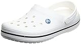 Crocs Unisex Crocband Clogs, White, 39/40 EU