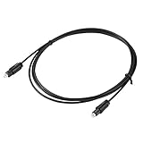 Greatangle-UK Digital Audio Kabel verbinden Kabel 1,8 M Digital Optical Fiber Optic Toslink Audiokabel PVC Fiber Toslink Audiokab