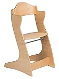 roba Treppenhochstuhl 'Chair Up ', mitwachsender Hochstuhl für Babys & Kinder, Kinderhochstuhl Holz,