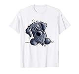 Happy Schnauzer Hund I Geschenk für Hundefreunde T-S