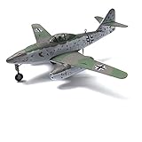 für Nsmodel WWII Germany Messerschmitt Me-262 Model Jet 1/72 Druckgussflugzeug Modellflugzeug