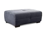 Cavadore Hocker Mavericco / XXL Sofahocker im modernen Design / Mikrofaser / Passend zu Big Sofa und Ecksofa Mavericco / 108 x 71 x 41 cm (BxHXT) / Mikrofaser G