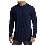 Briskorry Kapuzenpullover Herren Pullover Dünner Baseball-Sweatshirt Langarm mit Tunnelzug T-Shirt Hemden Tops Hoodie Mit Kap