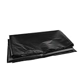 UUHUKP Wasserdichte Teichfolie, 2,5 m x 3 m, HDPE Teichfolie für Fischteiche, Wasserspiele, Bachläufe, Brunnen, Wasserfall und Wasserg
