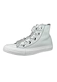 Converse Chucks Grau 559918C Chuck Taylor All Star Big Eyelets HI Pure Platinum Light Carbon, Groesse:37.5 EU / 5 UK / 5 US / 24