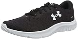 Under Armour Herren Mojo 2 passgenaue Sportschuhe für einen leichten und gedämpften Lauf, Laufschuhe mit idealer Bodenhaftung, Schwarz Weiß Weiß, 43 EU