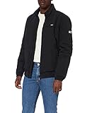 Tommy Jeans Herren TJM Essential Padded Jacket Jacke, Schwarz, L