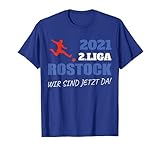 Rostock 2.Liga Aufstieg 2021 Fußball Fan Trikot T-S