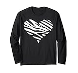 Zebra Heart T-Shirt - Seltene Krankheit Tag 2022 Lang