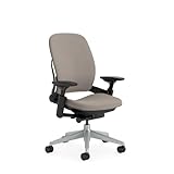 Steelcase 462200MPWFH03 Leap Bürostuhl mit Bezug in Trüffel, 62 x 68 x 100