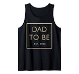 Herren Papa Est. 2022, Für neue Väter, Tan Font Tank Top