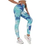 Yogahose mit hoher Taille, Laufsport-Fitness-Leggings, Anti-Cellulite-Sporthose für Outdoor-Übungen AM