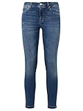 Mavi Damen Adriana Ankle Jeanshose, Blau (mid STR 22302), W28 (Herstellergröße: 28)