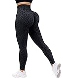 RXRXCOCO Nahtlose Leggings für Damen, hohe Taille, Bauchkontrolle, Po, Lift, Sport, Workout, Fitnessstudio, #5 Marineblau, S