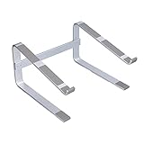Goshyda Laptopständer, Computer-Riser aus Aluminiumlegierung, Ergonomischer Notebook-Aufzug für den Schreibtisch, Kompatibel mit 10 bis 18 Z