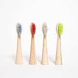 A Good Bambus Aufsteckbürsten Standard (4er-Pack) für Oral-B - mehrfarbig