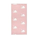 Für Bad Home Hotel Gym Spa 30x15 zoll Bulldog Dekorative Badetücher Hand Saugstarke Weiche Große Gast Mehrzweck Tier Schwan Tup