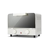 N / B 10L-Mini-Backofen, Desktop-Elektroofen, mit Backblech und Drahtständer, Einstellbarer Temperatur, 60-Minuten-Timer, zum Herstellen von Eiertörtchen, gegrillten Flüg