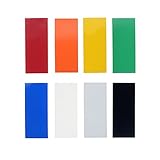 honeyya 50 Teile / 100 Stücke Li-ion PVC Wärme Schrumpfschlauch 18650 Batterie Wrap Vor Dem Batterie Filmband 72 * 18.5mm(Size:100PCS,Color:Gelb)