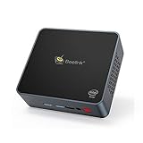 Beelink GK55 Mini PC Gemini Lake Aktualisierungsprozessor J4125 (2.0GHz bis 2.7GHz) Windows 10 Quad Core 8GB RAM 128GB Dual Display 4K 2.4G + 5.8G WiFi Bluetooth 4.0 Mini Desktop Comp