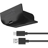 Speedlink PULSE X Play & Charge Kit - Powerbank mit Befestigung für Xbox Series X/S Controller, für zusätzliche 8 Stunden Spielzeit, 3 Meter, schw