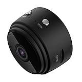 TENKY Mini WiFi Kamera 1080P HD Drahtlose Kleine Nanny Cam Nachtsicht Bewegung Aktiviert Alarm Sicherheit Überwachung Kameras für Indoor/Bü