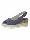 Jana Damen Slingpumps 8-8-29600-28 802 blau Relax fit Größe: 41 EU