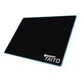 Roccat Taito Control Gaming Mauspad - Total-Control Oberfläche, extra stark vernähter Rand, gummierte Unterseite, hochwertiges Material (400mm x 320mm x 3mm)